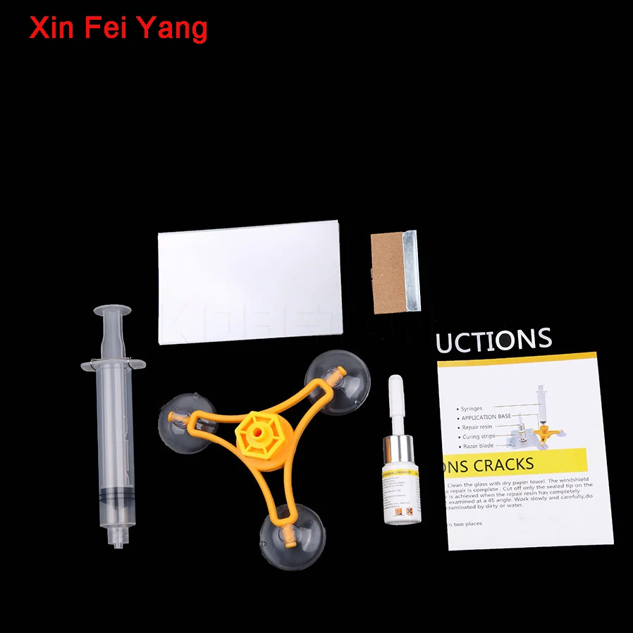 

Newest DIY Windshield Repair Kits Fixing Glass Scratch Windscreen Crack Restore Tool