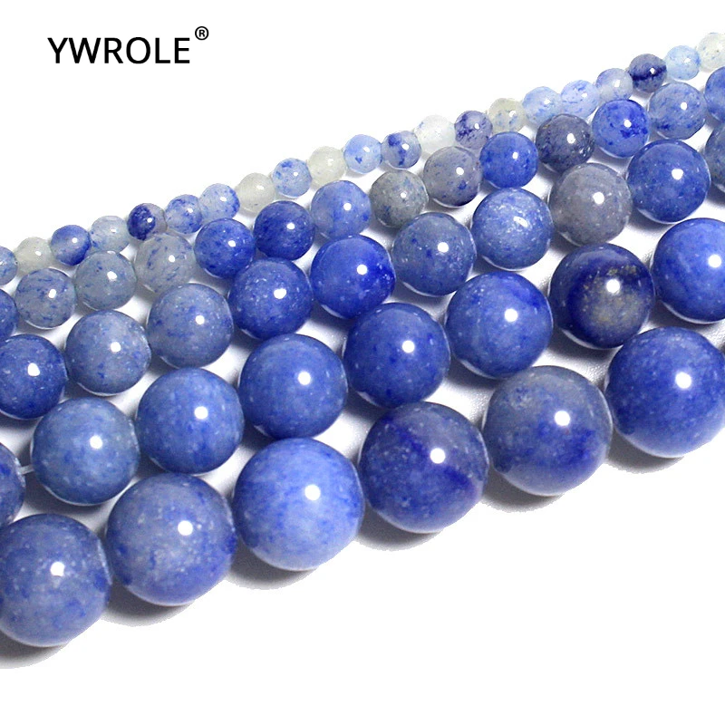Бусины из натурального камня Dumortierite Blue Aventurine Jades искусственный материал 4/ 6/8/10/12