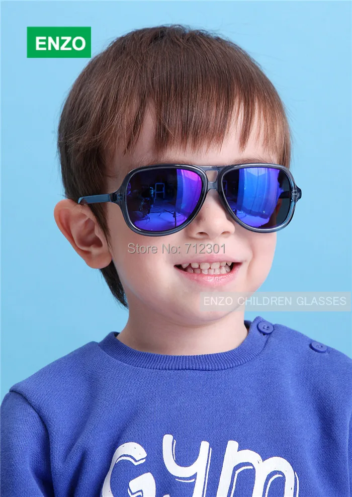 Children Ultimate Aviator Sunglasses, 100 UVA UVB Non Slip Bendable