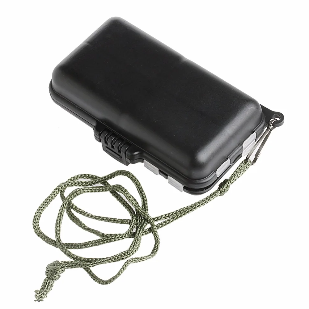 Waterproof Fishing Lure Bait Tackle Storage Box Case Bag With 9 Compartments | Спорт и развлечения