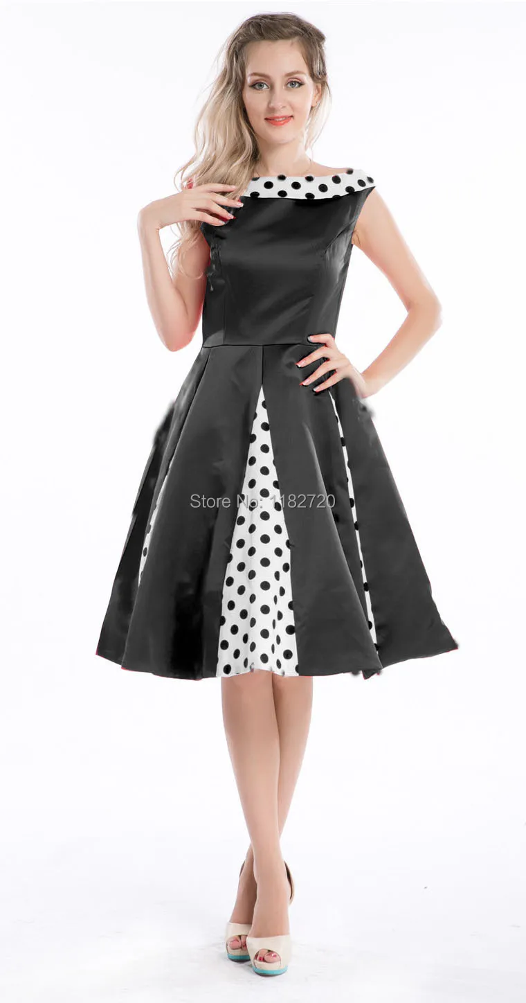 Cheap Retro Clothes 2015 Rockabilly Dress 1950's Vintage Dress Discount
