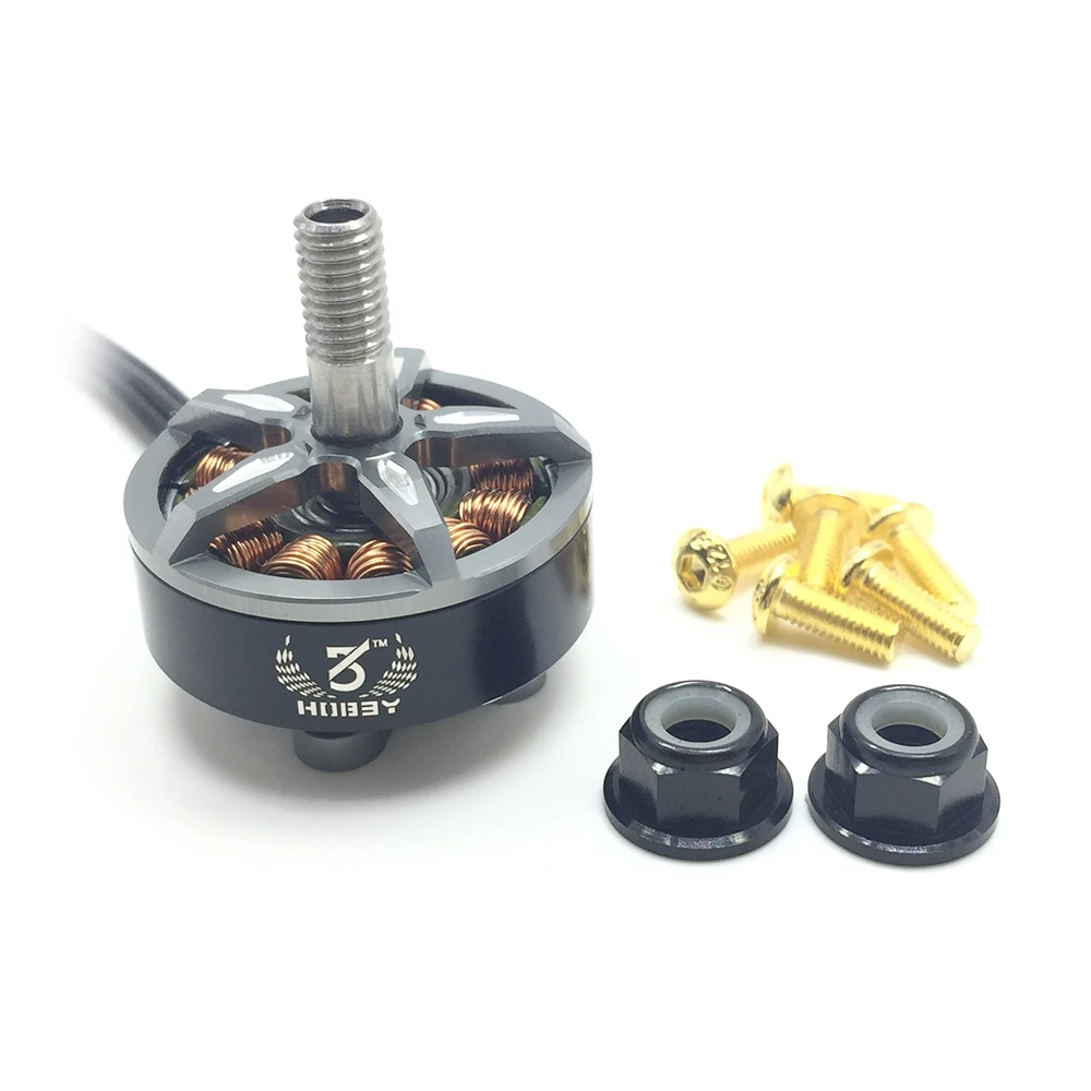 

3Bhobby 3B-R 2207 Pro 2650KV 3-6S Brushless Motor Titanium for RC Drone FPV Racing Multicopter DIY Spare Parts Accessories