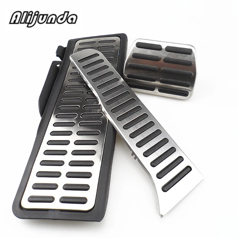 

Stainless Vehicle Accelerator Gas Brake Pedal Clutch Pedal for volkswagen vw golf 5 6 mk5 mk6 Octavia Jetta MK5 MK6 Scirocco CC