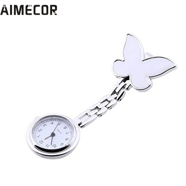 Aimecor Fashion Floral Nurse Clip-on Fob Brooch Pendant Hanging Pocket Watch Dro Aimecor Fashion Floral Nurse Clip-on Fob Brooch Pendant Hanging Pocket Watch Dro