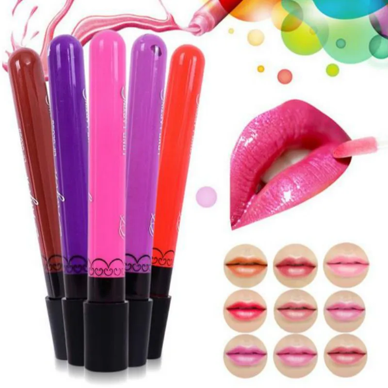 

Lip makeup hot sell sexy beauty lasting lipstick waterproof nourishing liquid non-stick pencil matte lipstick lip gloss.