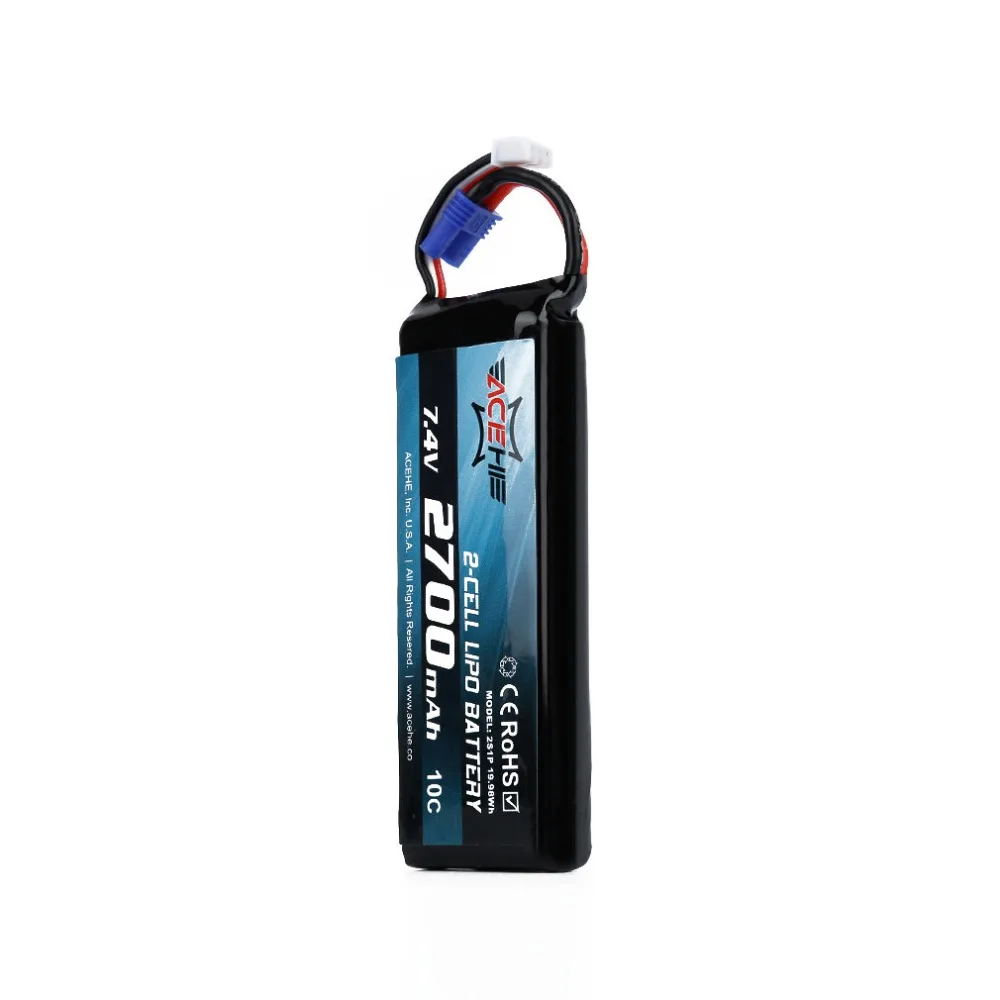 7 4 В 2700 мАч Lipo батарея для Hubsan H501C H501S X4 10C 20WH радиоуправляемого квадрокоптера дрона