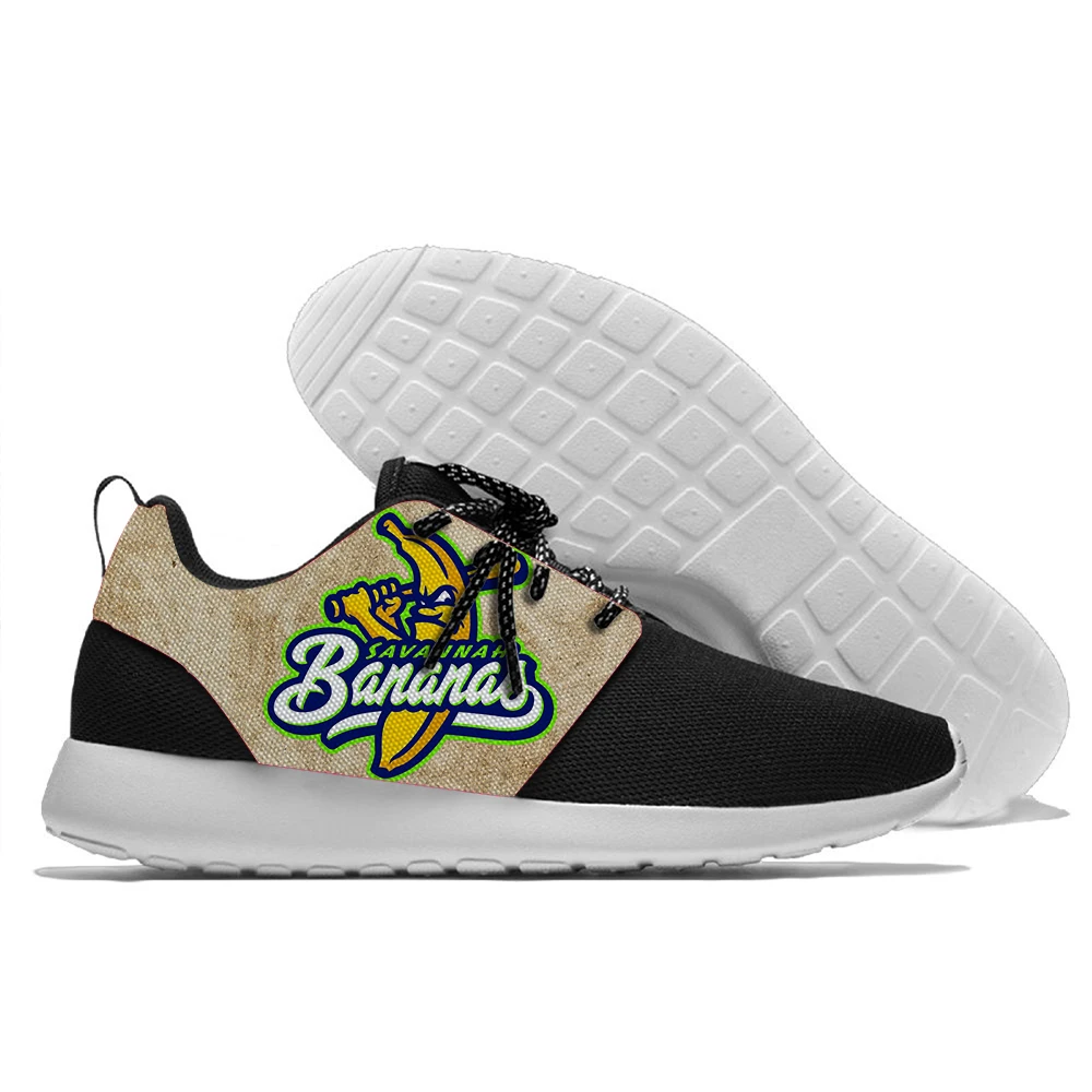 

Lace Up Sport Running Shoes savannah bananas Men's Shoes light weight style Jogging Men and Women shoes