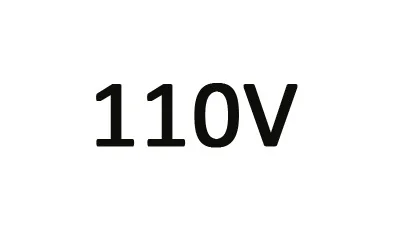 110V