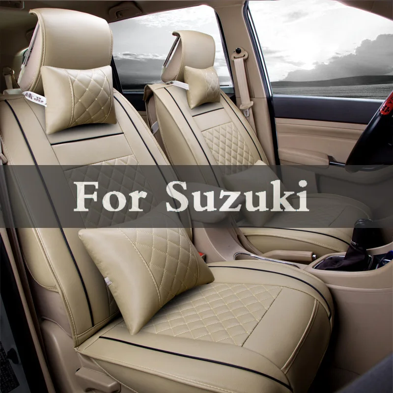 Auto Accessories Car Styling Pu Leather Car Seat Case Pad Covers For