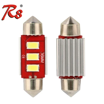 

R8 Super Bright C5W C10W LED 31/36/39/42mm CANBUS 5730 Chips Car Festoon Light Auto Interior Dome Lamp Reading Bulb White 12V