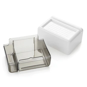 

Wall-Mounted Waterproof Bathroom Storage Box Paper Towel Storage Box Suction Cup Toilet Paper Holder