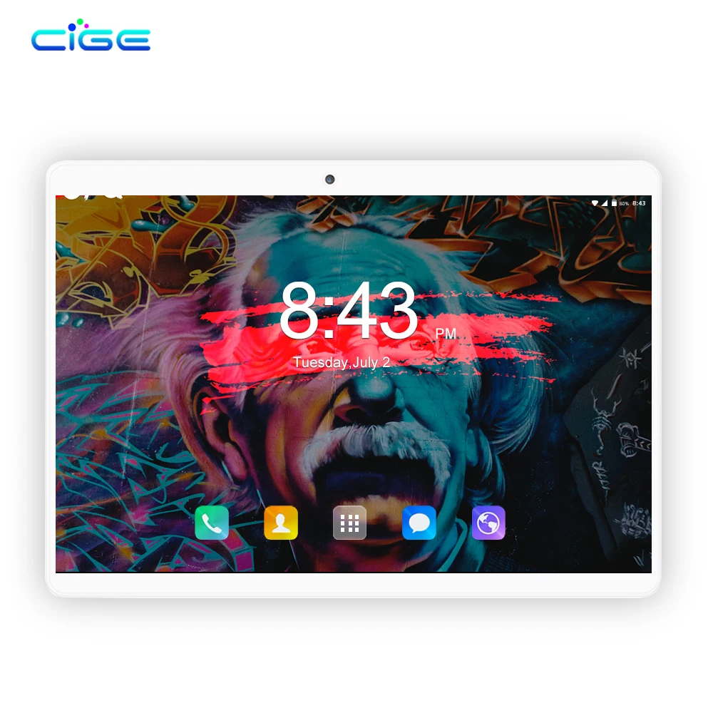 CIGE N9 Pro планшеты ПК 10,1 дюймов 1280*800 6 ГБ ОЗУ 64 Гб ПЗУ двойной WiFi Android 8,0 модель mtk8752 Octa core планшет две сим Wifi gps