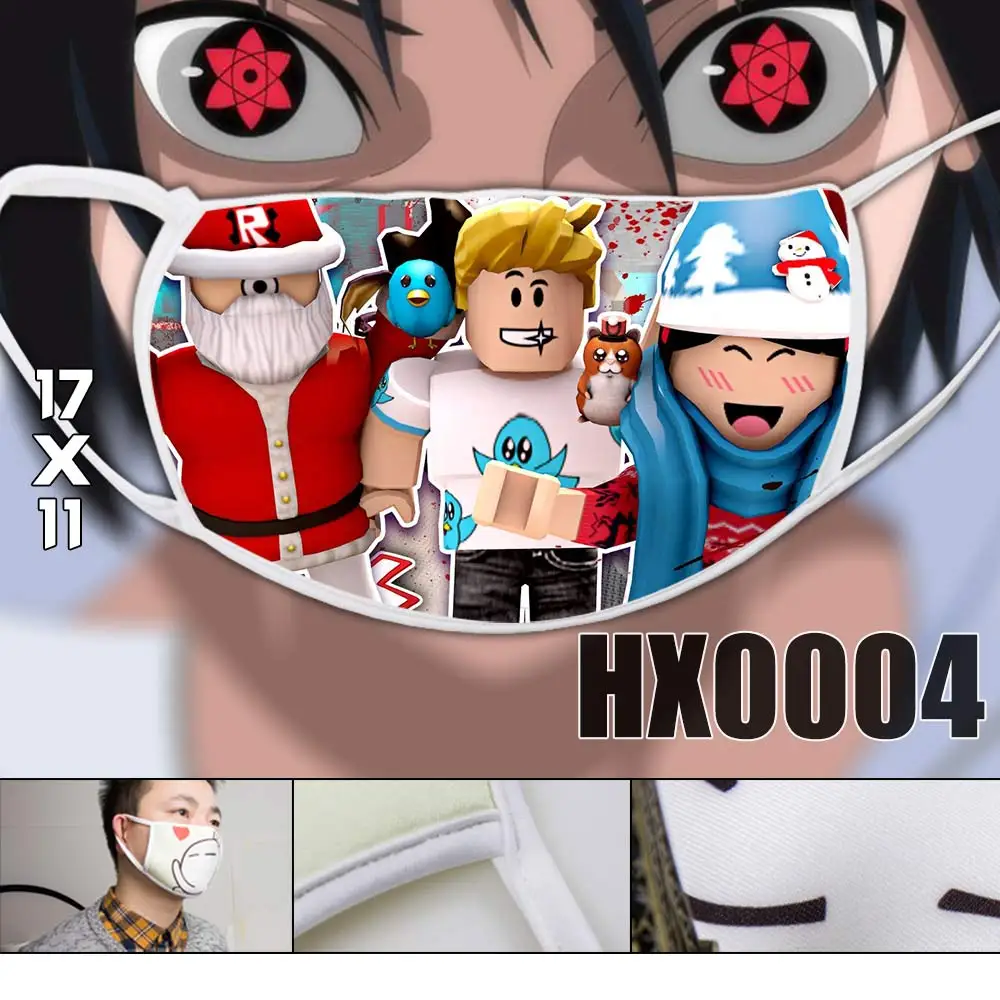 Games Roblox Mask Rock Band Full Printed Face Mask - 