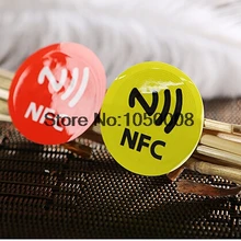 198 шт. этикетки NFC Наклейка 13,56 МГц ISO14443A Ntag 213 NFC Стикеры s универсальные этикетки Ntag213 rfid-метка для всех NFC позволяют- 6 шт./лот