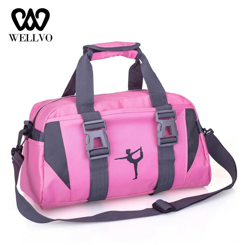 Для женщин непромокаемые нейлоновые дорожные сумки вести чемодан плеча сумки большой путешествия вещевой ткань обувь мешок руки XA632WB