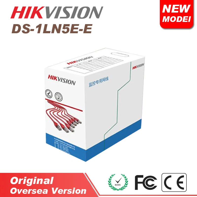 

Hikvision DS-1LN5E-E 4Pairs cable-category5E-PVC Sheath