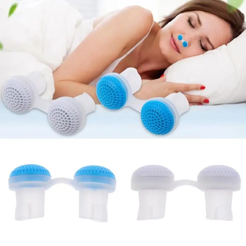 

1/2pair Silicone Anti Snore Nasal Dilators Apnea Aid Device Stop Snoring Nose Clip Nose Breathing Apparatus Stop Snoring Devices