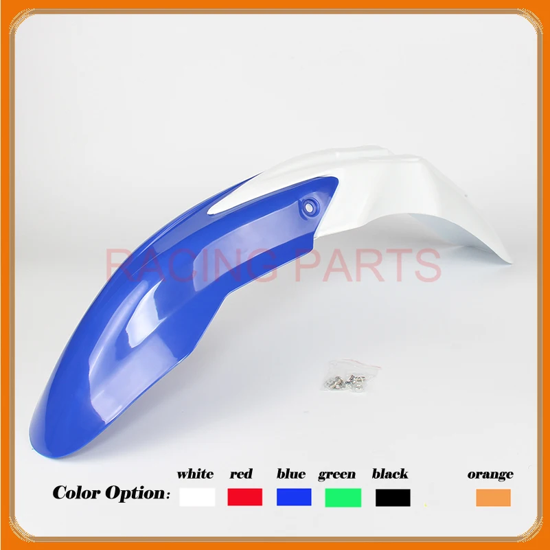 

Multiple Color Motorcycle Dirt Bike Motorcross Front Fender Mudguard for 21inch tyre YZF KLX KXF CRF WRF