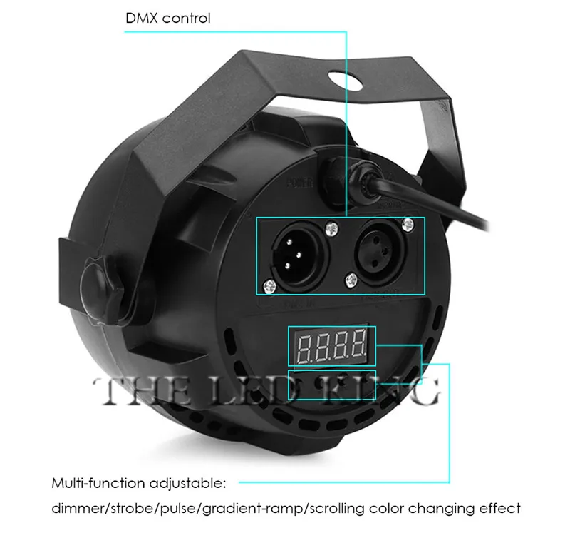12 светодио дный 36 Вт плоский пар свет RGBW DMX-512 Звук Активированный магический эффект светодио дный светодиодный сценический 110-220 В Диско-вечерние клуб Вечеринка свет