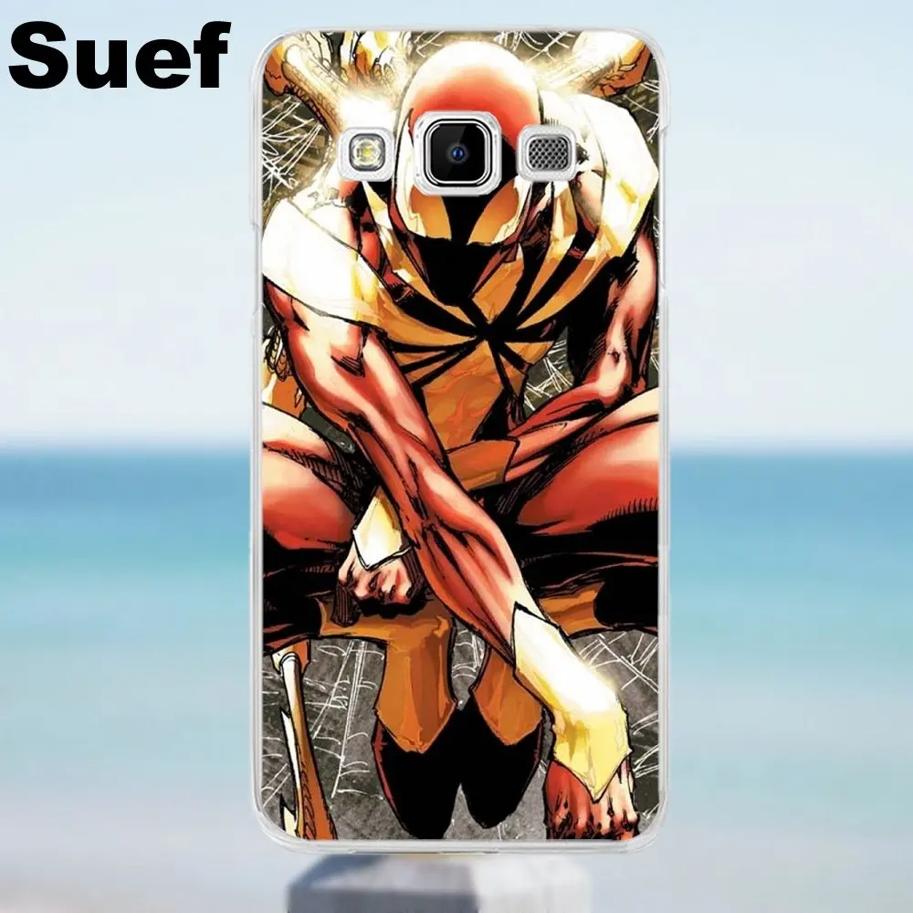 Suef мягкий термополиуретановый чехол для телефона на заказ Marvel Comics Человек паук
