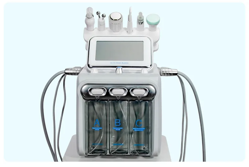 Hydro Dermabrasion Equipment H2 O2 Water Hydrafacial Oxygen Jet Peeling Skin Care BIO Lifting Ultrasonic Spa Beauty Machine