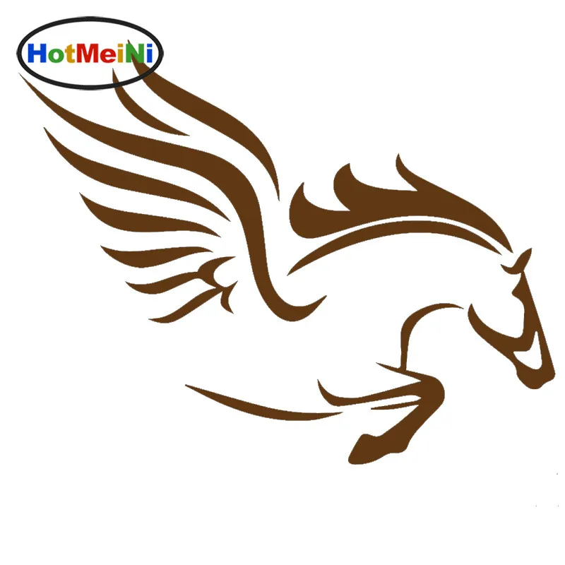 

Beautiful Fantasy Pegasus Mythology Theme Horses Car Sticker for Bumper Door Motorcycles Laptop Car Covers Vinyl Decal 9 Colors