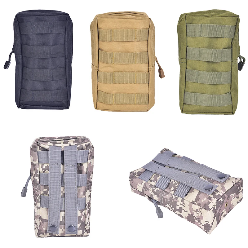 

Airsoft Sports Military 600D MOLLE Pouch Bag Tactical Utility Bags Vest Gadget Hunting Waist Pack Outdoor Equipment HOT