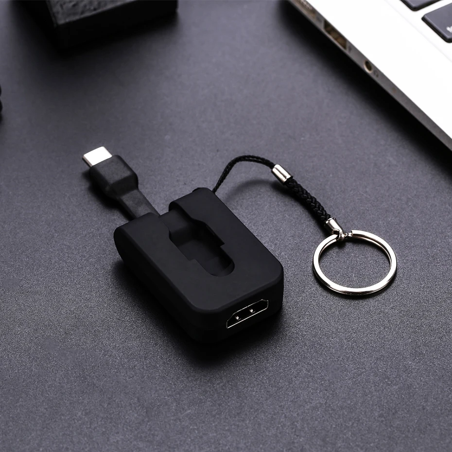 USB Type-C HDMI Adapter 4K Ultra HD USB C HDMI Converter Male to Female for MacBook Samsung Galaxy S8 Huawei Mate10 USB-C HDMI (10)