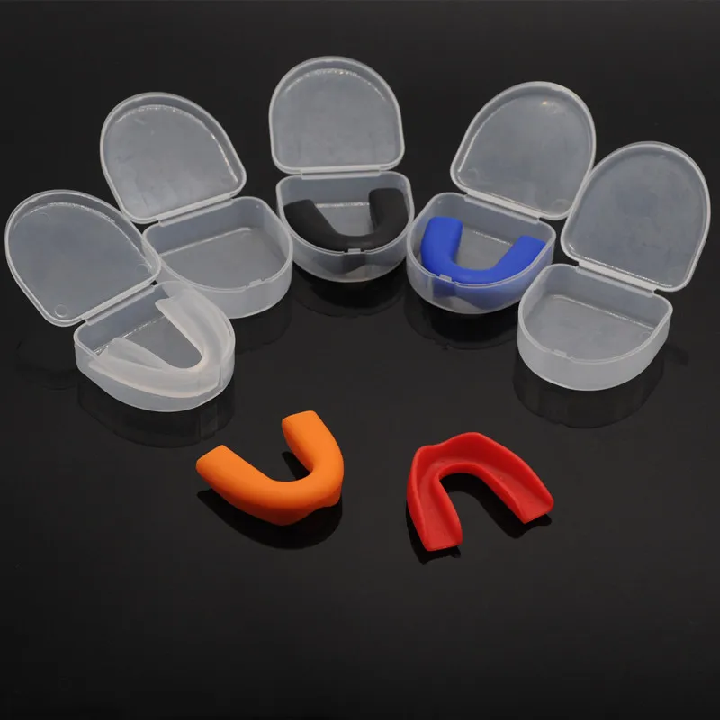 

1 Set Dental Supplies Shock Sports Mouthguard Mouth Guard Teeth Protect For Boxing Basketball Top Grade Gum Shield