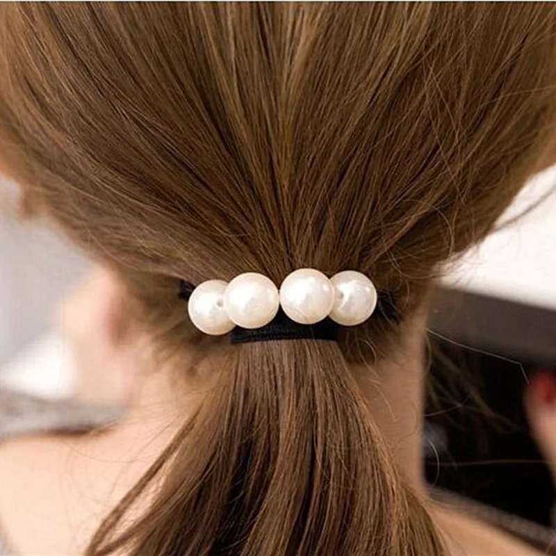 

TS398 Big Simulated Pearls Headband Fashion Hair Jewelry Hair Bands Head Accessories NEW Arrival 2017