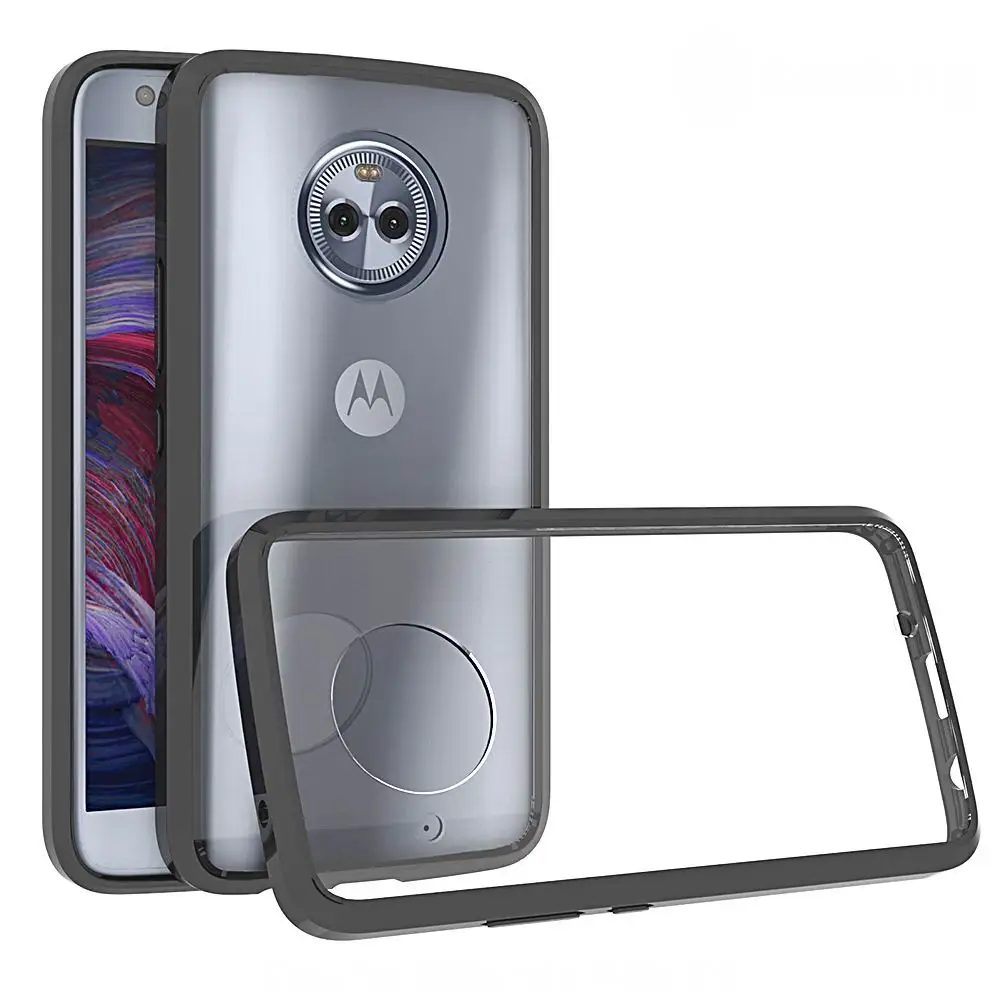 Чехол для телефона Motorola Moto X4 мягкий ударопрочный жесткий чехол из ТПУ с