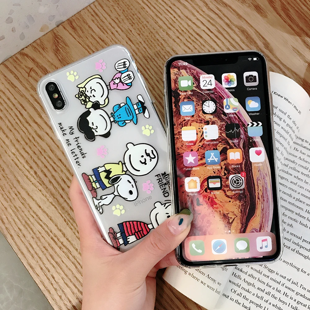 

Transparent Soft Silicone TPU Case For 7 7 Plus 8 8 Plus 10 X XS MAX XR Transparent Phone Case for iPhone 5 5s SE 6 6s 6 Plus