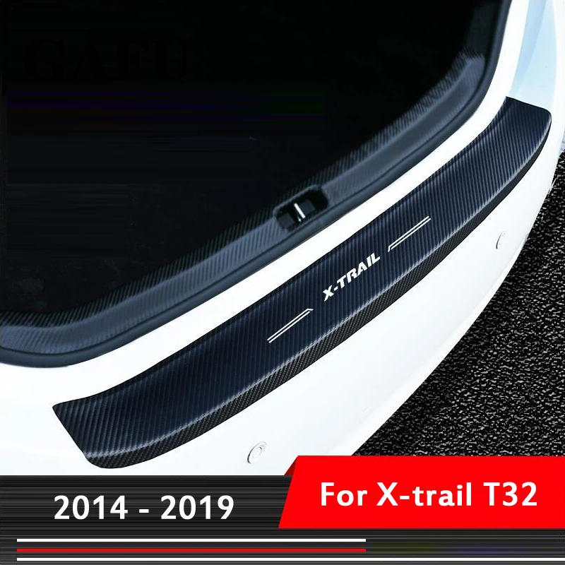 Для nissan x trail t32 2017 2018 2019 автомобильные аксессуары Углеволокно внутренняя защитная