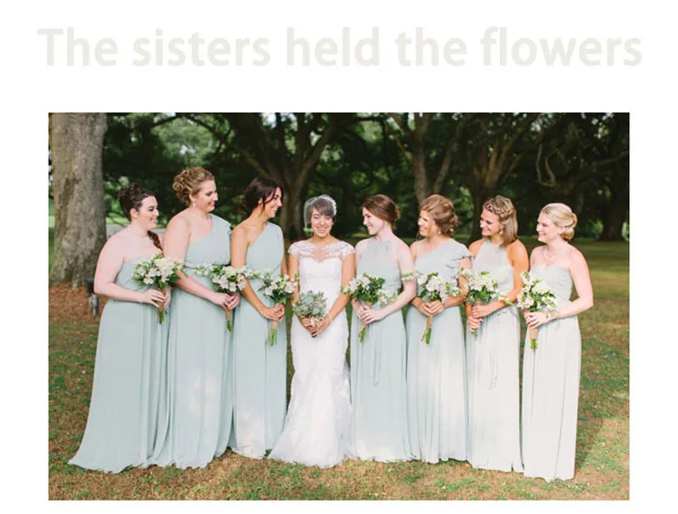Wedding Bouquet for bridesmaids flowers artificial rose peony (18)