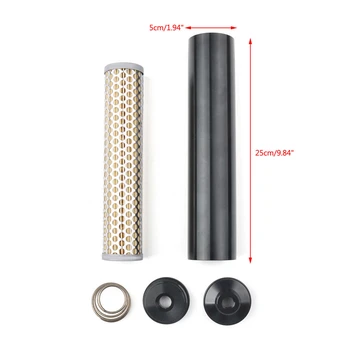 

1/2"-28 Fuel Filter For Low Profile Napa 4003 Wix 24003 Billet CNC Aluminum
