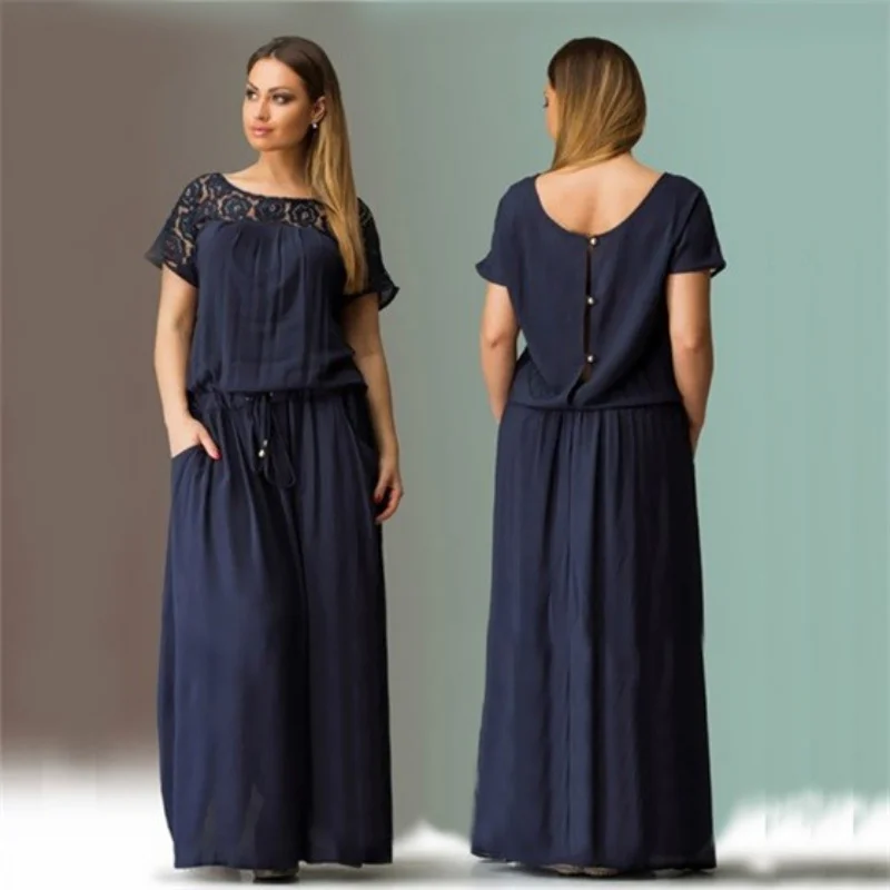 

5XL 6XL Large Size Robe 2018 Spring Summer Dress Big Size Elegance Long Dress Women Dresses Plus Size Women Clothing