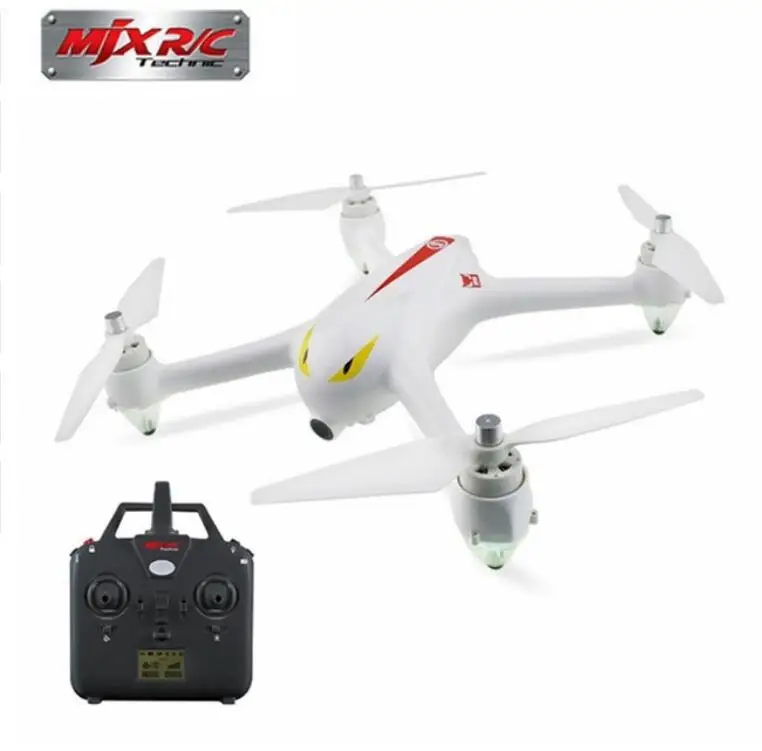 Бесщеточный Радиоуправляемый Дрон MJX B2C Bugs 2C с 1080P HD камерой GPS барометром