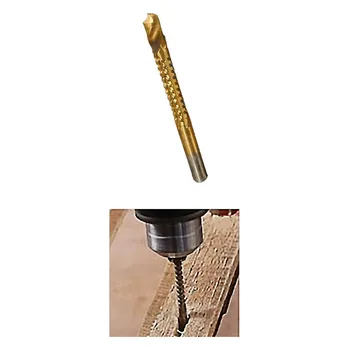 

6pcs New 3-8mm Titanium Coated HSS Drill Bit Electric Drill Plastic Metal Hole Grooving Drill Saw Carpenter Woodworking HR