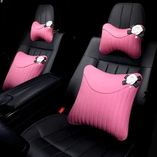 DINGDIAN 4 шт. автомобиля подушка для шеи автомобиля поддержка талии автомобиль-Стайлинг для LEXUS LIFAN MAZDA MCC MERCEDES мини MITSUBISHI OPEL УАЗ