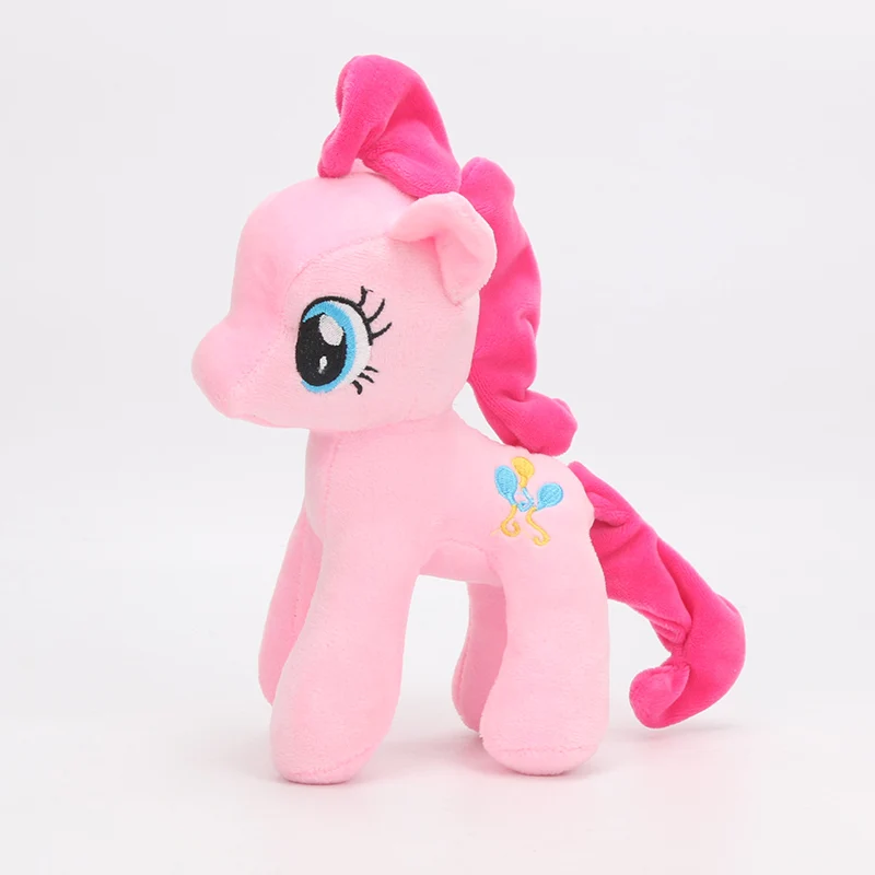 Игрушки My Little Pony Princess Cadence Celestria Rarity Pinkie Pie, плюшевые мягкие куклы, 22-40 см - Цвет: pink