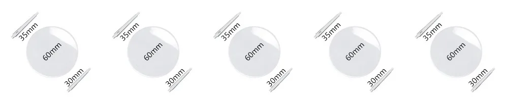 

Flying Stems with 60mm Flying Bases for Table games 5PCS
