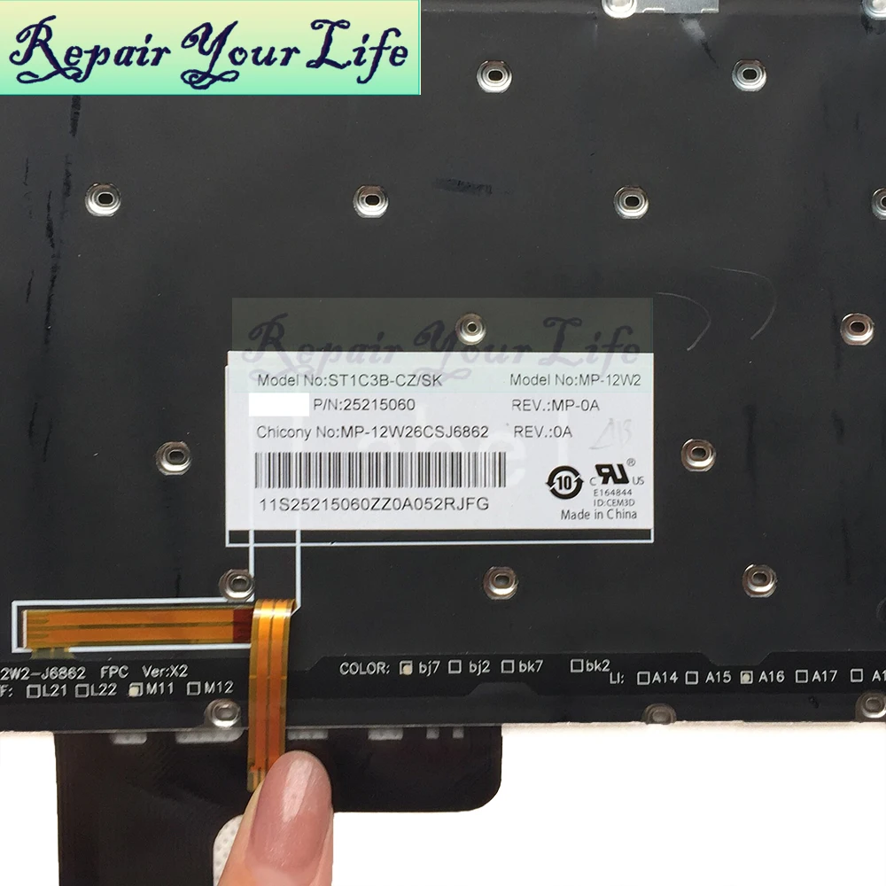 LENOVO YOGA 2-13 LA-B  keyboard 6