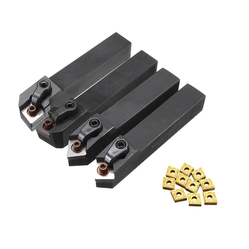 US $36.55 4pcs Mcmnn1616h12 Mcgnr1616h12 Mcmnn1616h12 Mcgnl1616k12 Lathe Turning Tool Holder With 10pcs Cnmg120408 Carbide Insert Durable