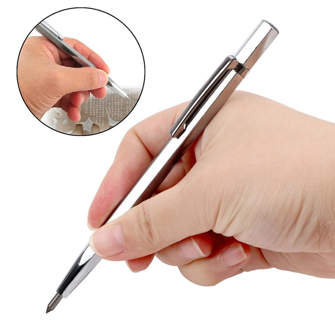 Стеклорез карбидный разметчик твердого металла плитка для резки Алмазная надпись ручка стеклянный нож инструмент для резки
