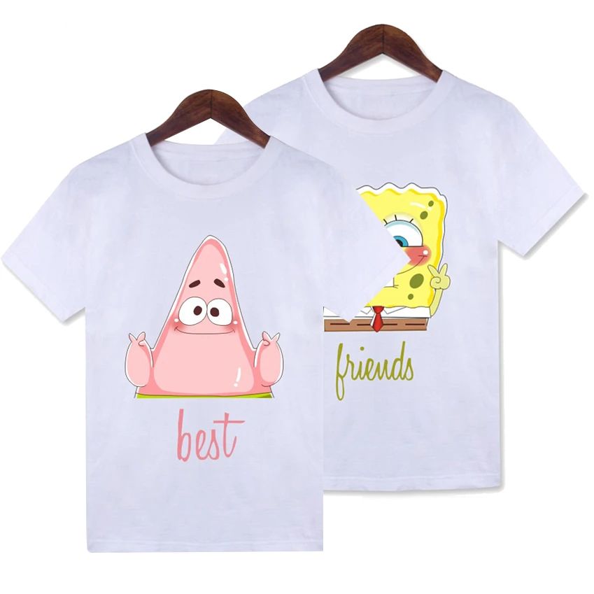 Camiseta informal de dibujos animados para remera con estampado blanco de Kwaii Harajuku, top de precio 1 pieza, camisetas Tumblr de mejores amigos WMT269|t shirt top|t shirtshirt top - AliExpress