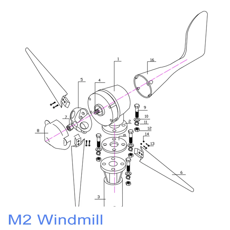 Ветрогенератор 600 Вт 24 в мини ветряной генератор горизонтальный для турбины с 3 лезвиями, сертификат ce одобрен