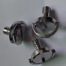 10 шт. пленочный 1/" D-шуруп с кольцом для камеры штатив монопод БЫСТРОРАЗЪЕМНАЯ пластина с номером отслеживания