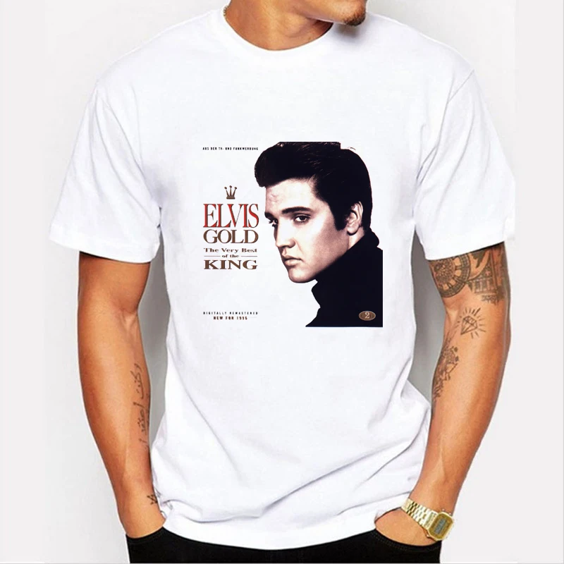 Summer Style Elvis Presley T Shirts » Music Note Gifts