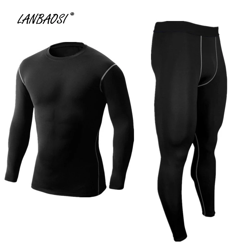 Fashion Men Mens Compression Pants Shirt Under Base Layer Workout