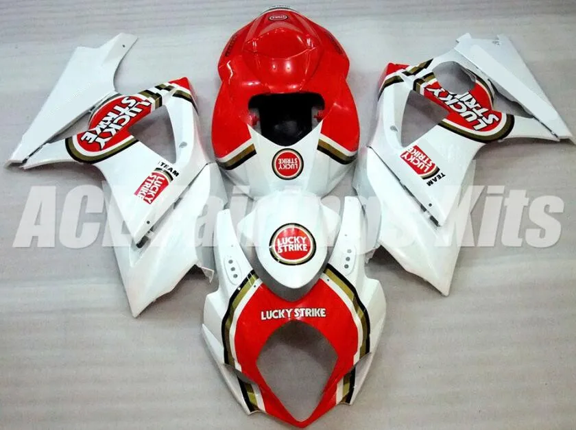 

TOP New Motorcycle Fairings kit Fit For Suzuki GSXR1000 K7 2007 2008 GSXR-1000 07 08 ABS Bodywork Nice Red Lucky